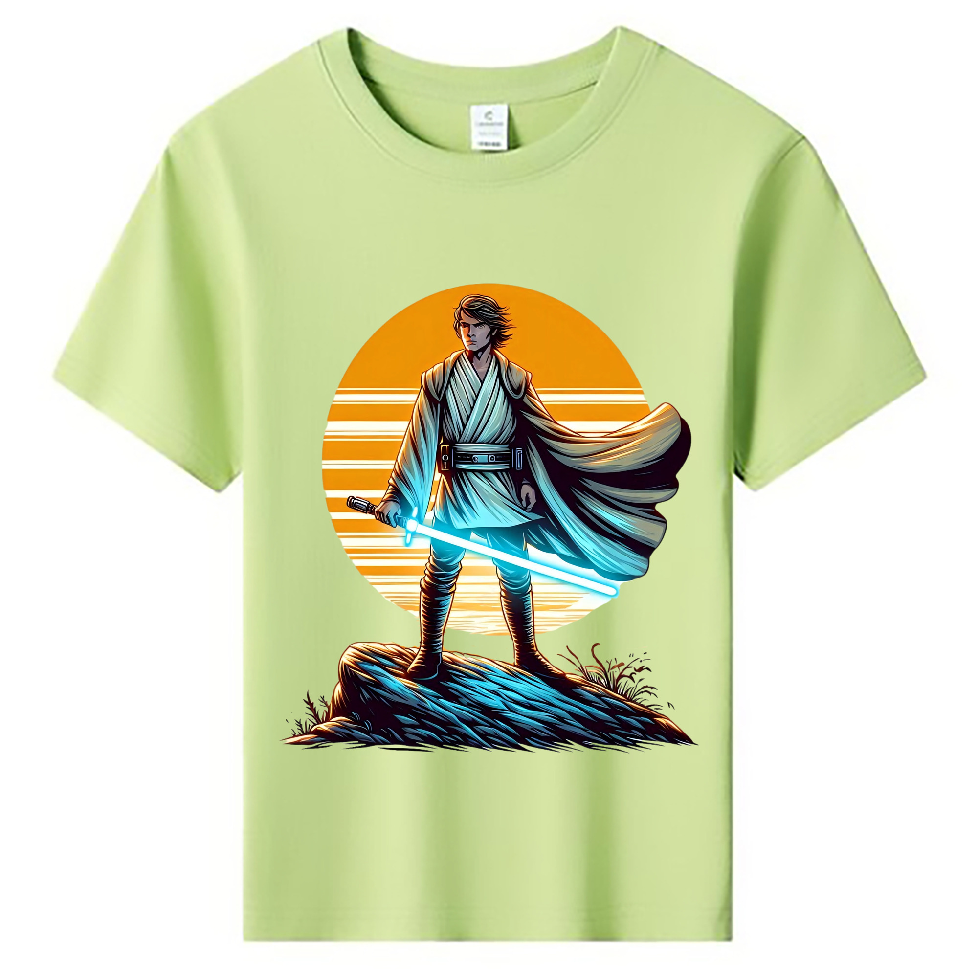 （画像用） スター・ウォーズ Star Wars 綿100％キッズTシャツ（フロントプリント）